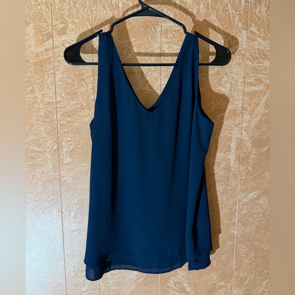 Ann Taylor Factory Deep Blue Camisole